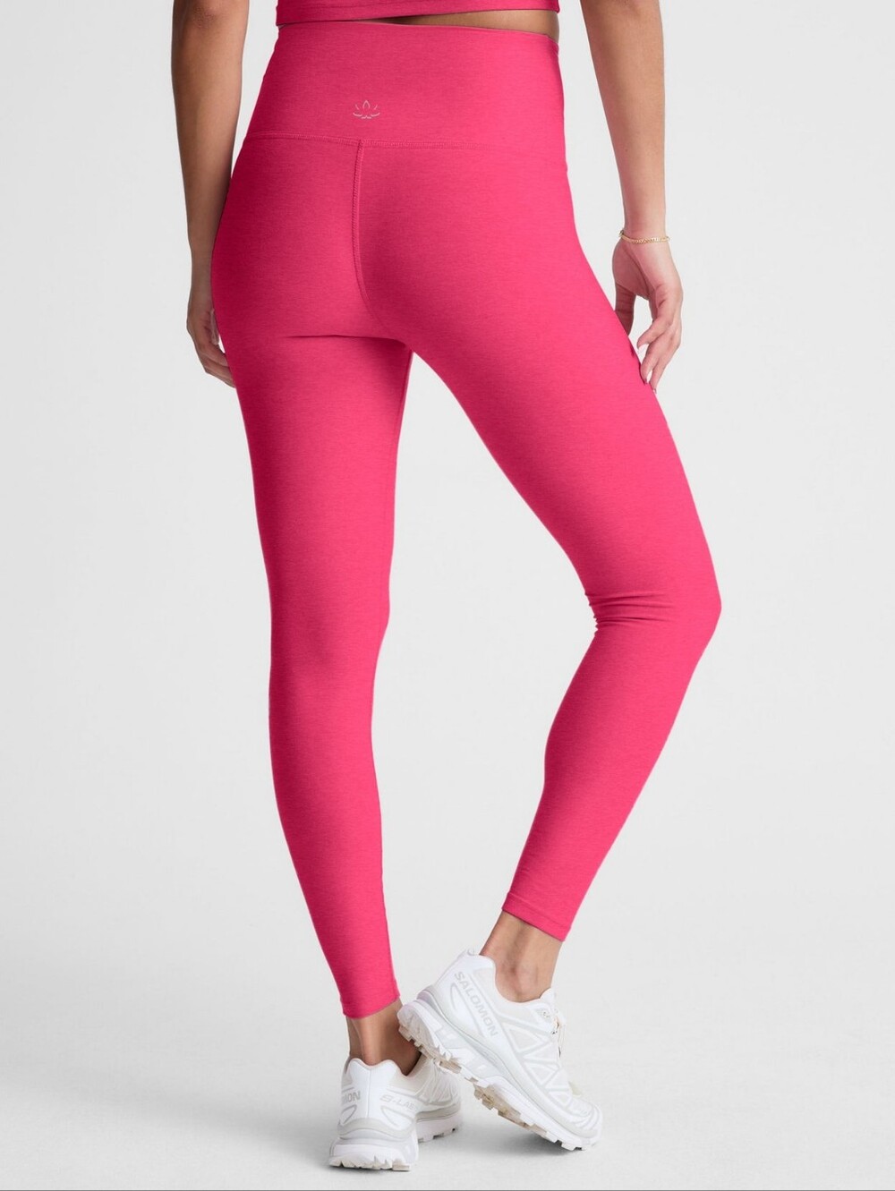 Beyond Yoga Spacedye At Your Leisure High Waisted Midi Legging Vivid Pink Medium - Picture 3 of 8